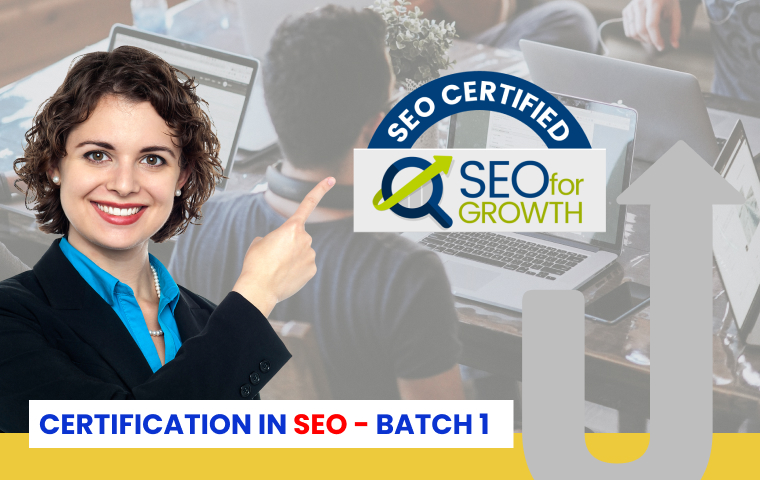 Certification in Search Engine Optimization